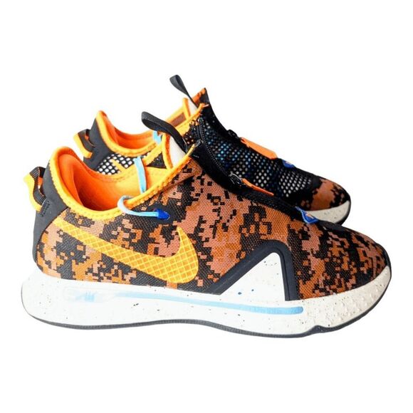 NIKE PG 4 'Digi Camo' Basketball Shoes Size 10 - Picture 3 of 9